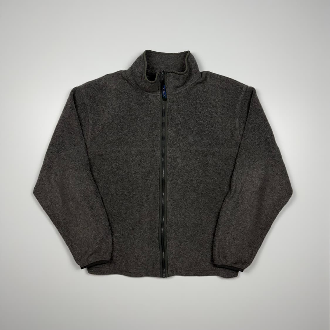 (110) 80s 엘엘빈 플리스 자켓 다크그레이 상품이미지1