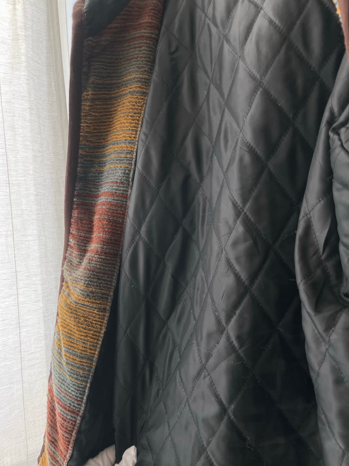 빈티지 후드 아우터 스트라이프  / 모리걸 히피 상품이미지6