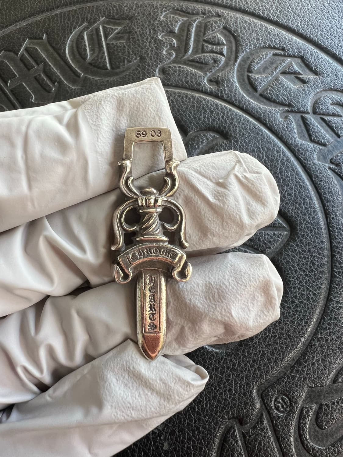 크롬하츠 10대거 펜던트 + 정품 줄 상품이미지2