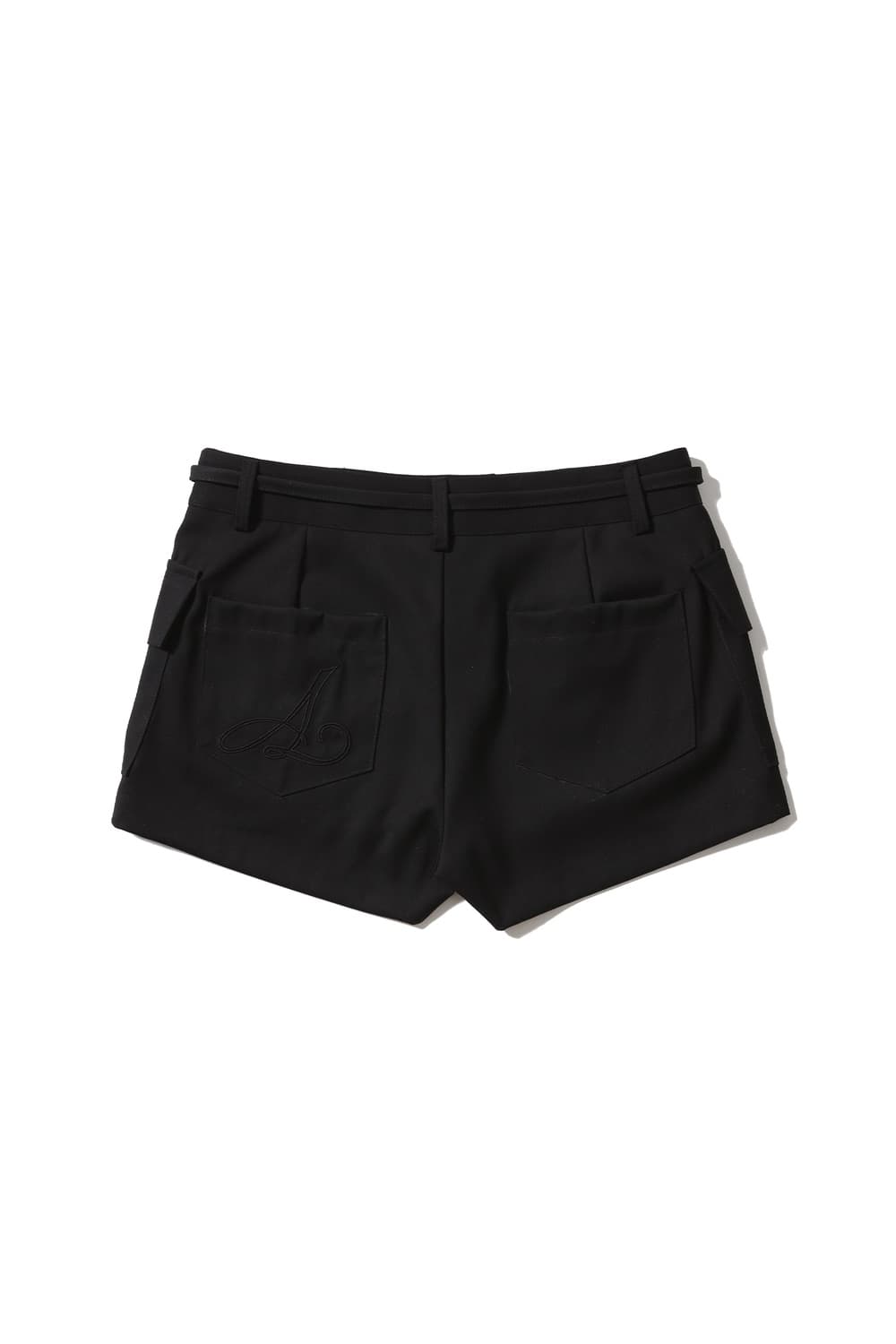 어니브 POCKET MICRO SHORT PANT BLACK 상품이미지3