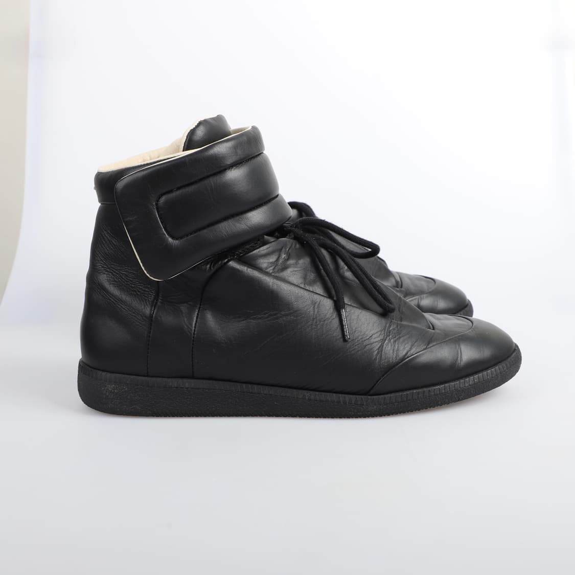 43 / Maison Margiela 마르지엘라 퓨쳐 하이탑 블랙 상품이미지4
