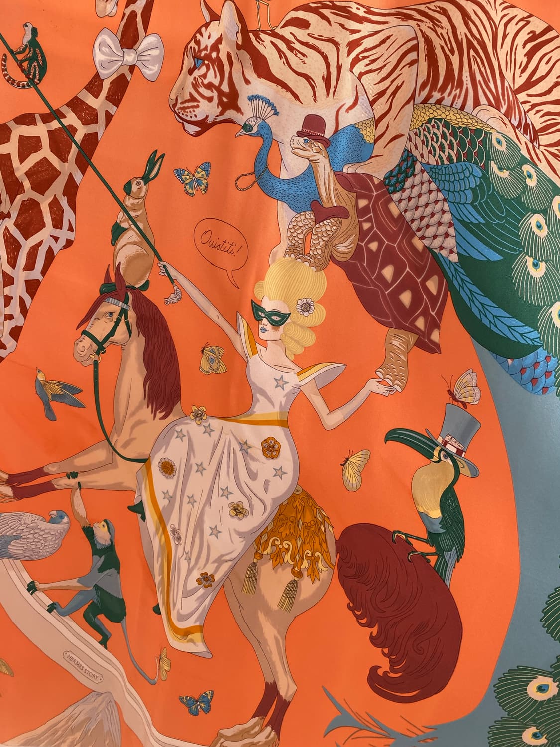 에르메스 스토리 까레90 실크 스카프 상품이미지2