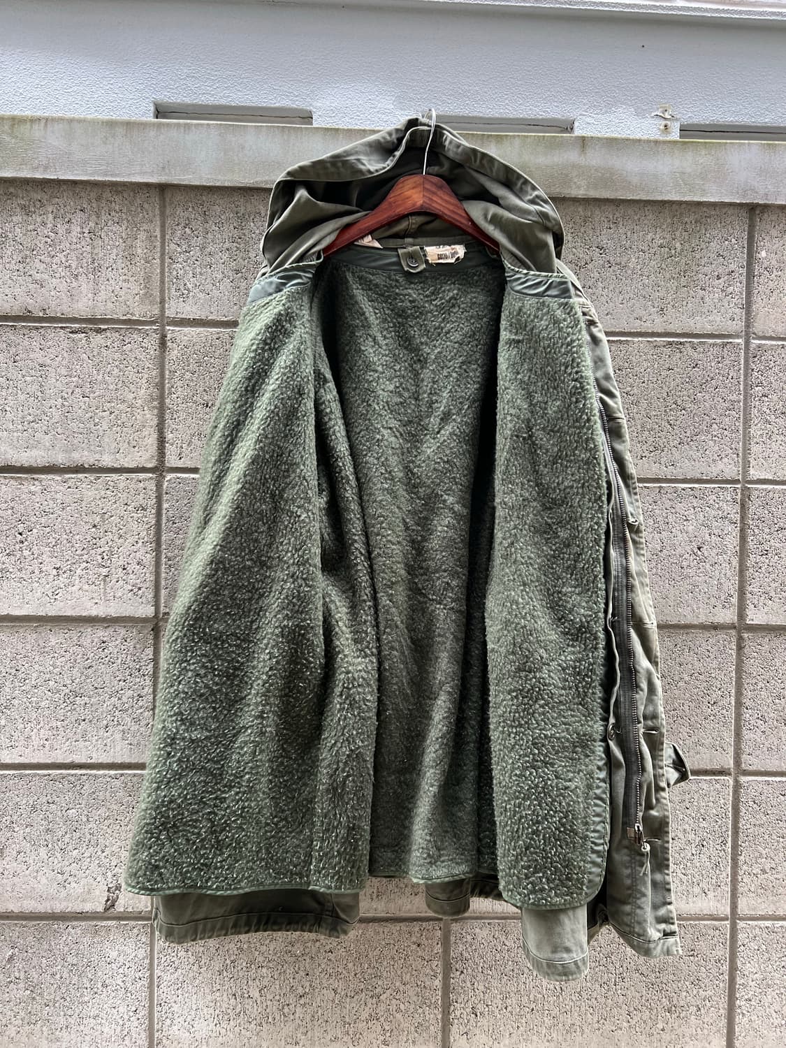 1970s FRENCH ARMY M-64 PARKA 프랑스모즈파카 개파카 상품이미지7