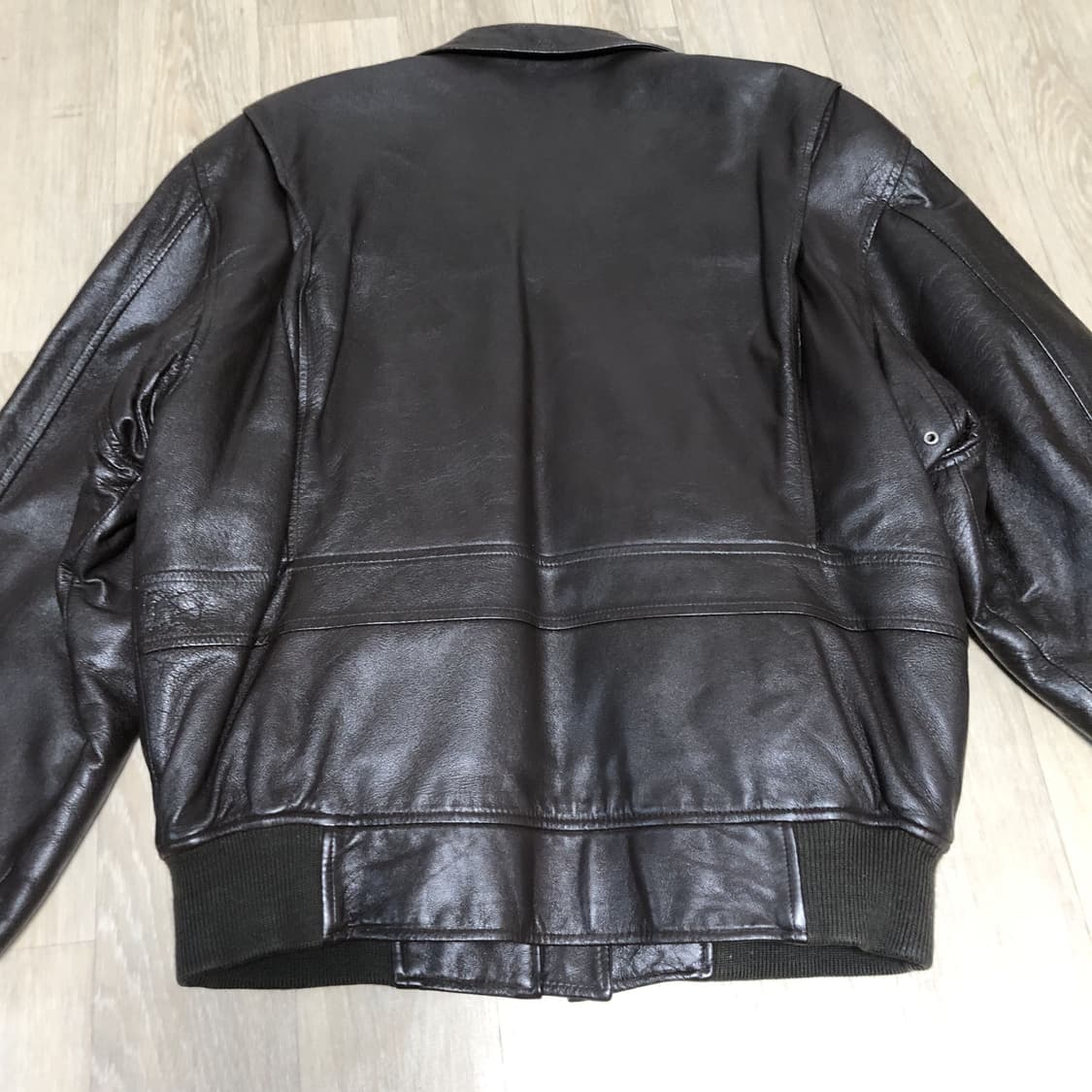 (100) 빈티지 vintage 소가죽 G-1 항공 자켓 브라운 가죽자켓 상품이미지10