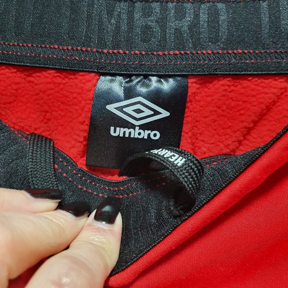 엄브로 남성 기모 트레이닝 바지  상품이미지4