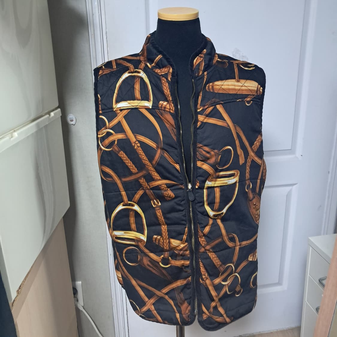 폴로 랄프로렌 양면 리버시블 퀼팅 조끼 베스트 XL 약 66~77 상품이미지5