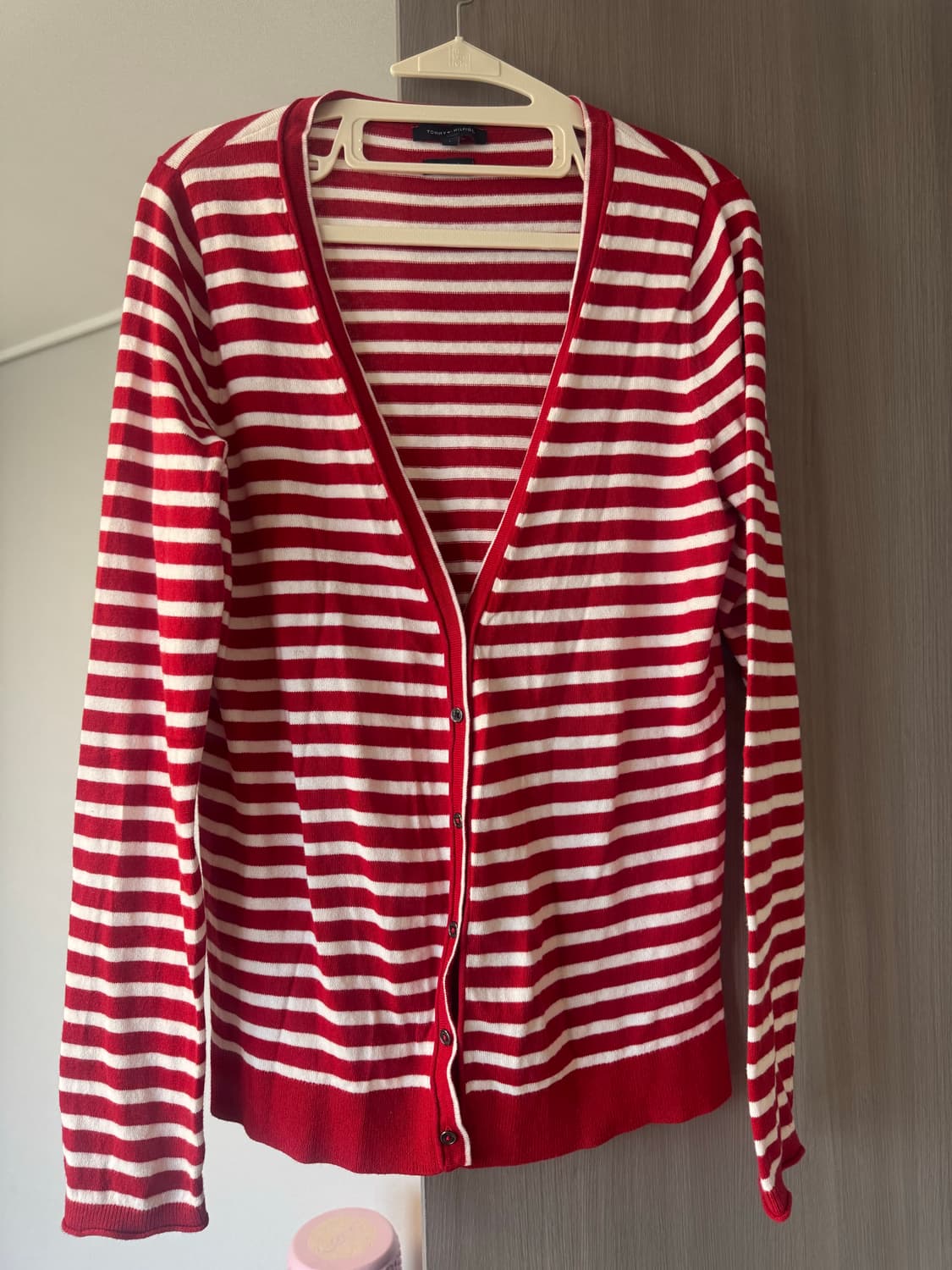 [정품] 타미힐피거 여성 코튼 캐시미어 가디건 (L사이즈/66~77) 상품이미지1