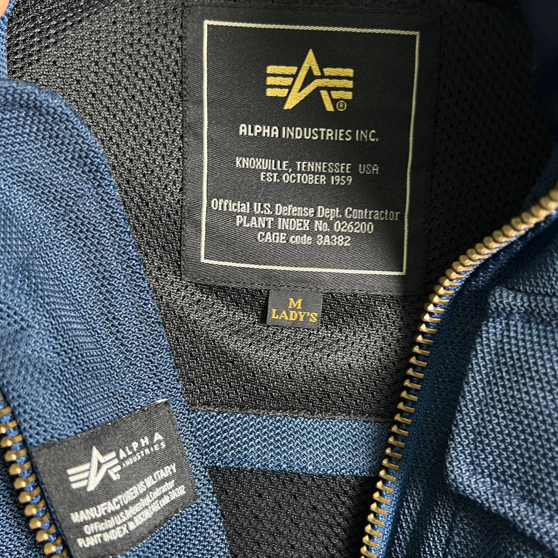 알파인더스트리 네이비 멀티 포켓 라이딩 바이커 자켓 M 상품이미지3