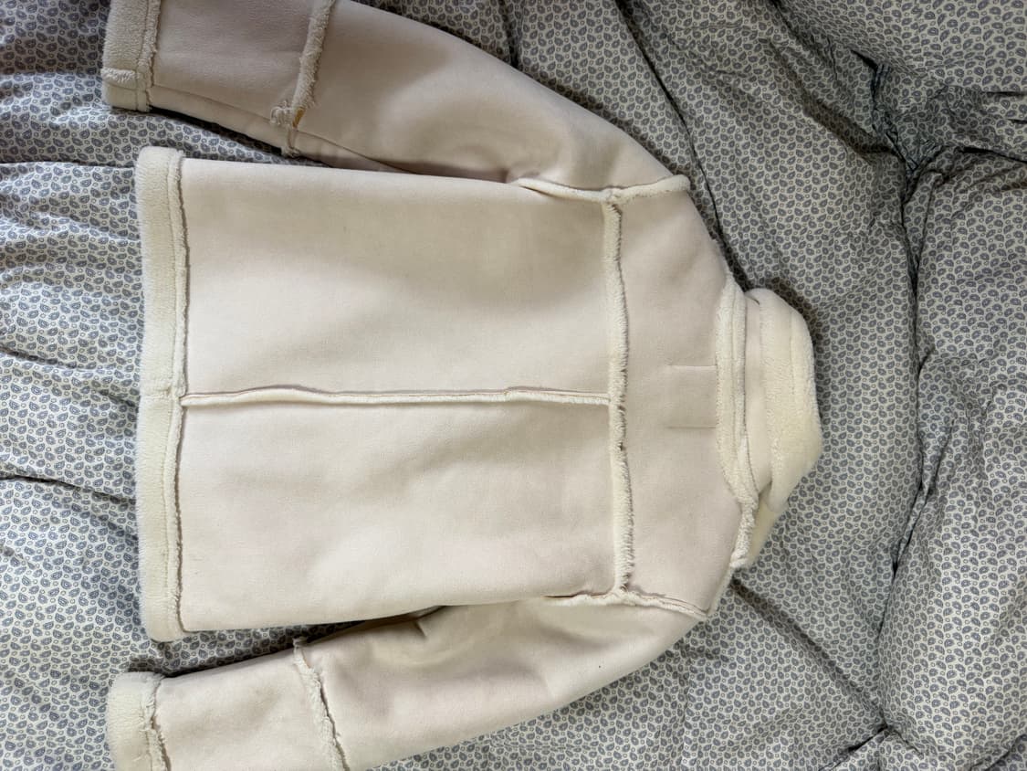 흰색 무스탕 S 상품이미지7