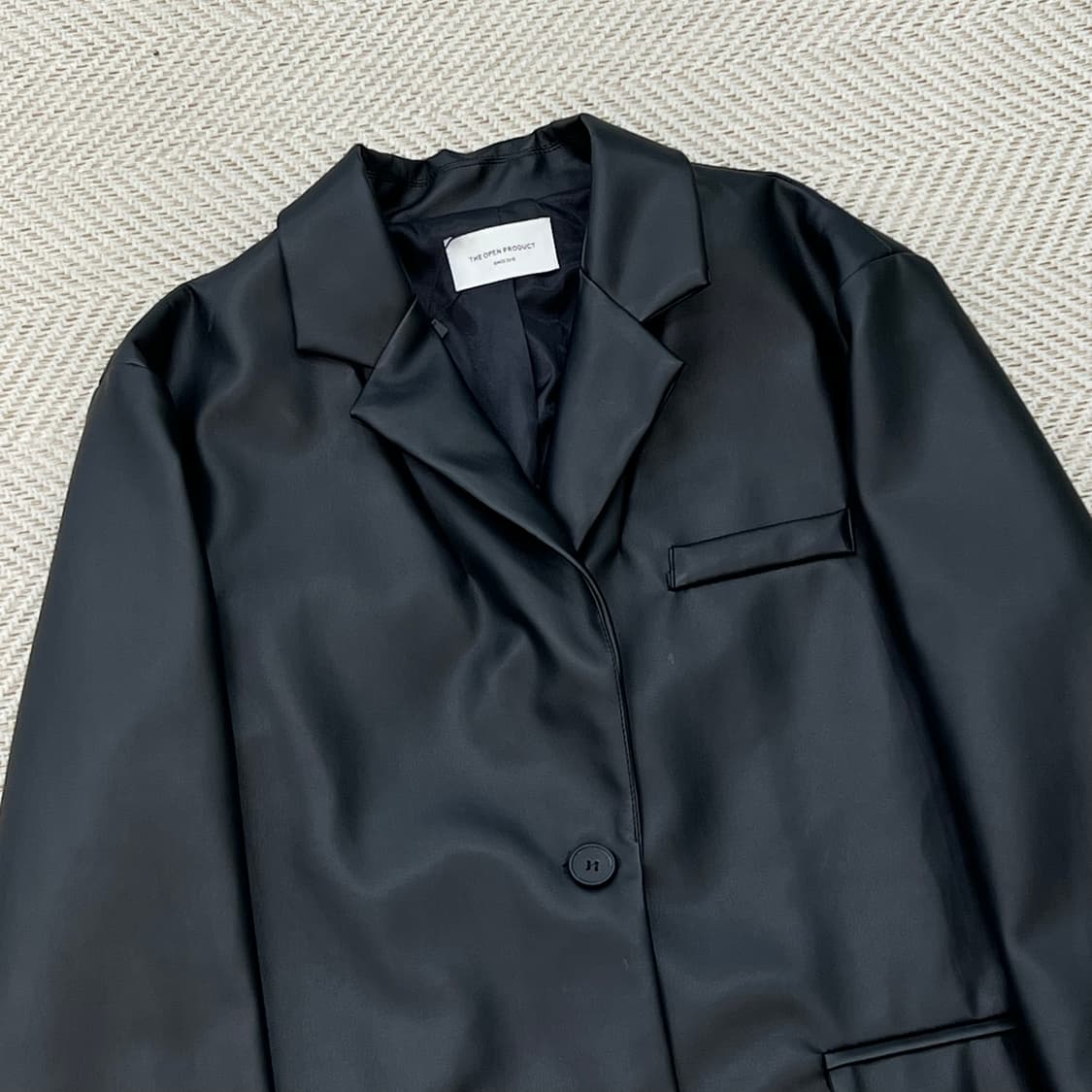 더오픈프로덕트 레더 블레이저 r3012 상품이미지4