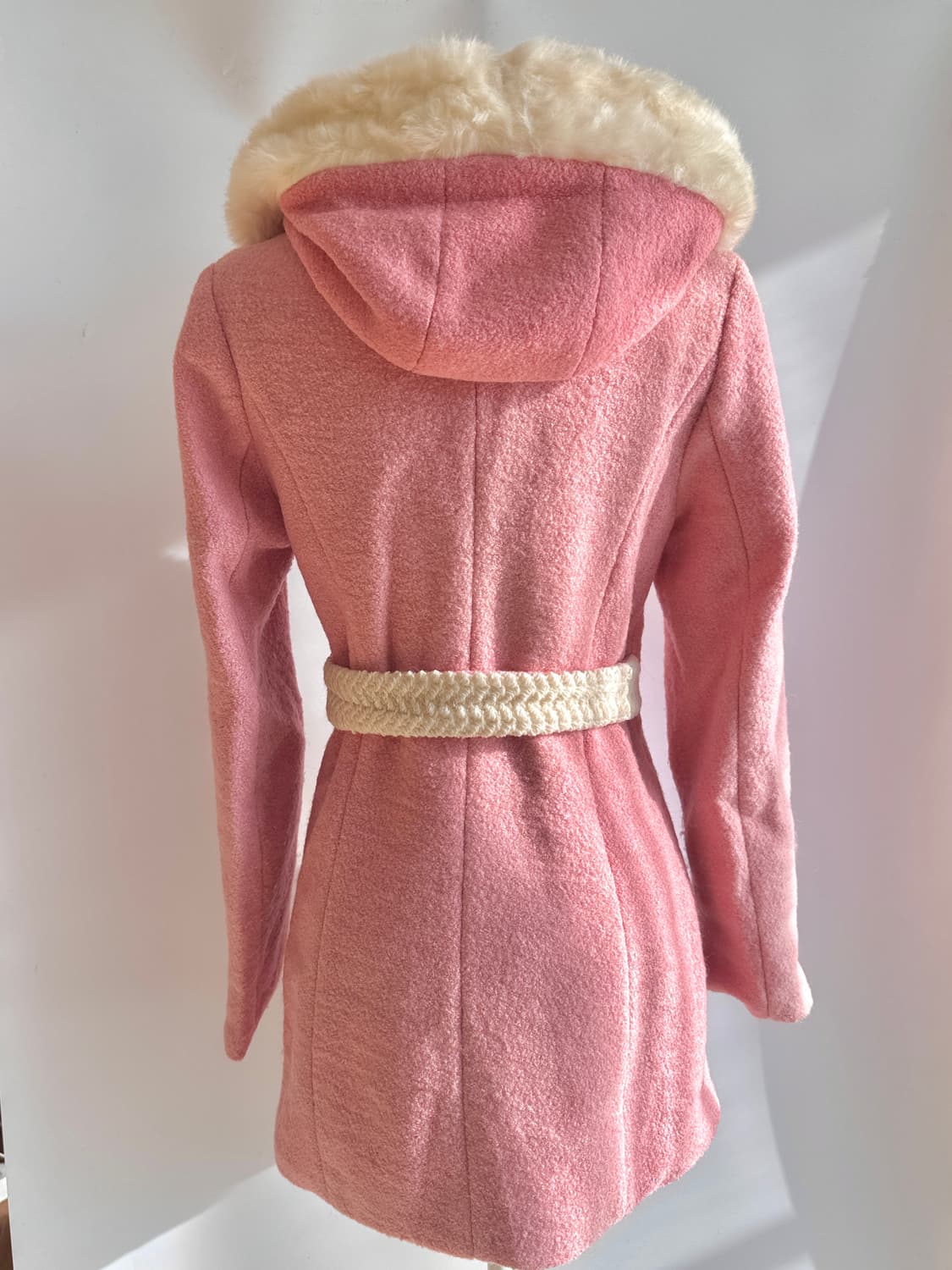 히메갸루 일본빈티지 헬로키티깔 핑크 코트 양산형  상품이미지3