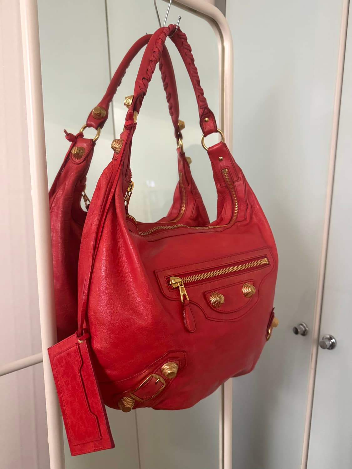 발렌시아가 자이언트 모터백 시티 호보백 숄더백 상품이미지7