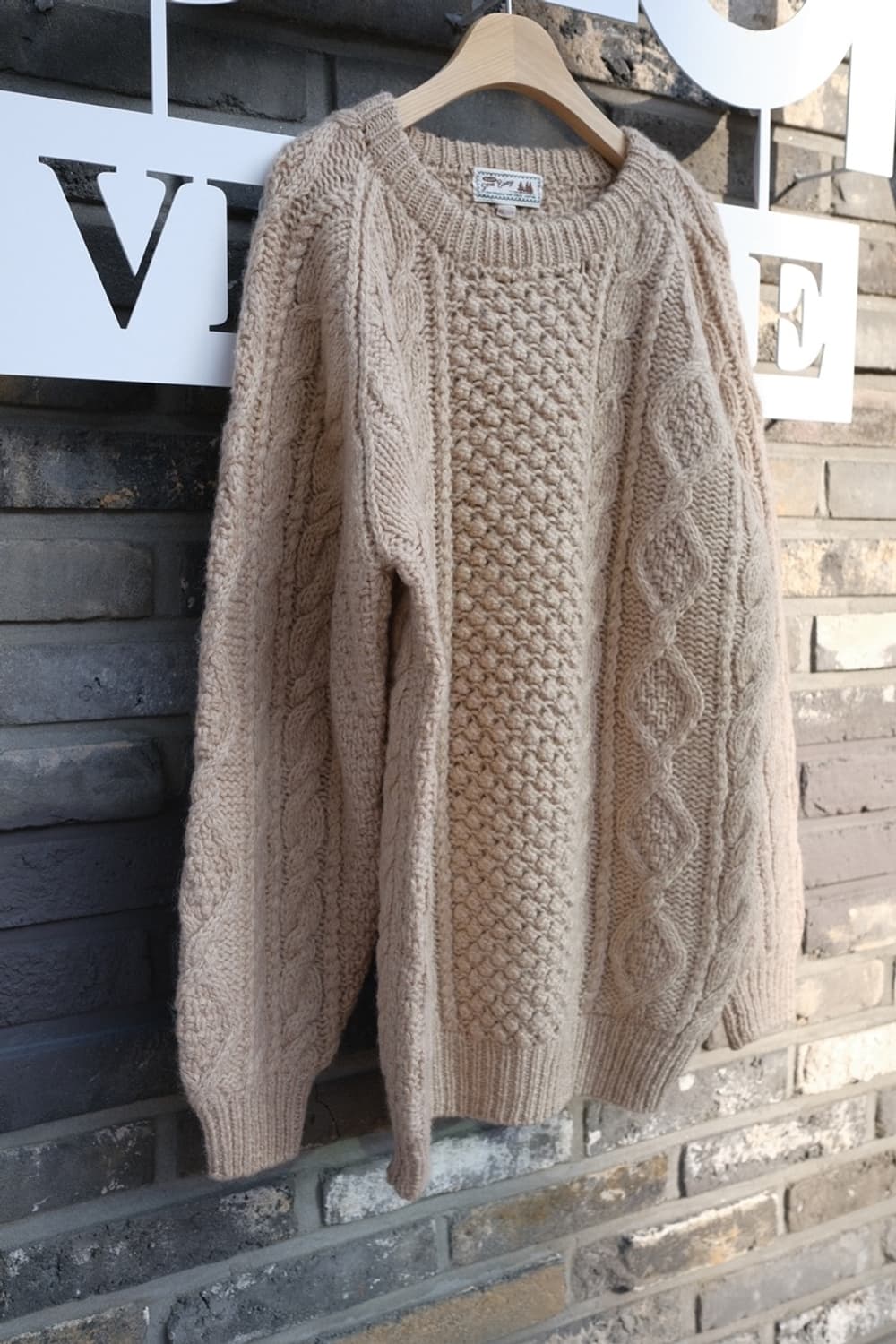 빈티지 헤비울 니트 상품이미지4