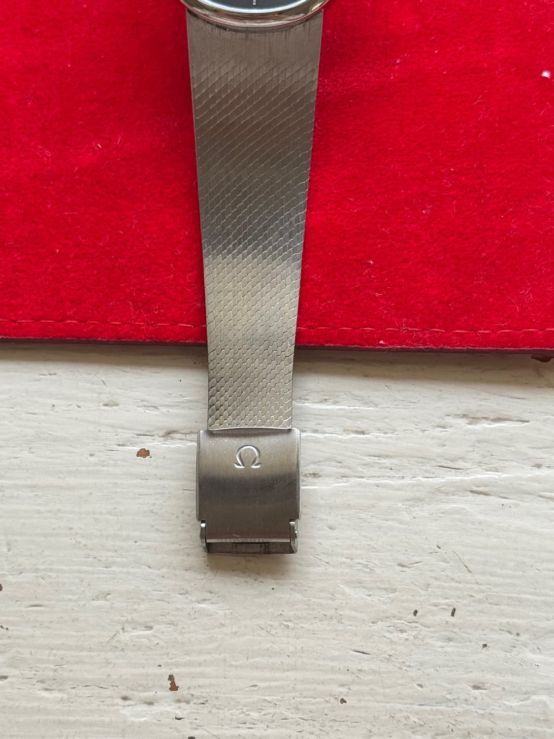 정품 빈티지 오메가 드빌 엘립스 스틸 시계 상품이미지7