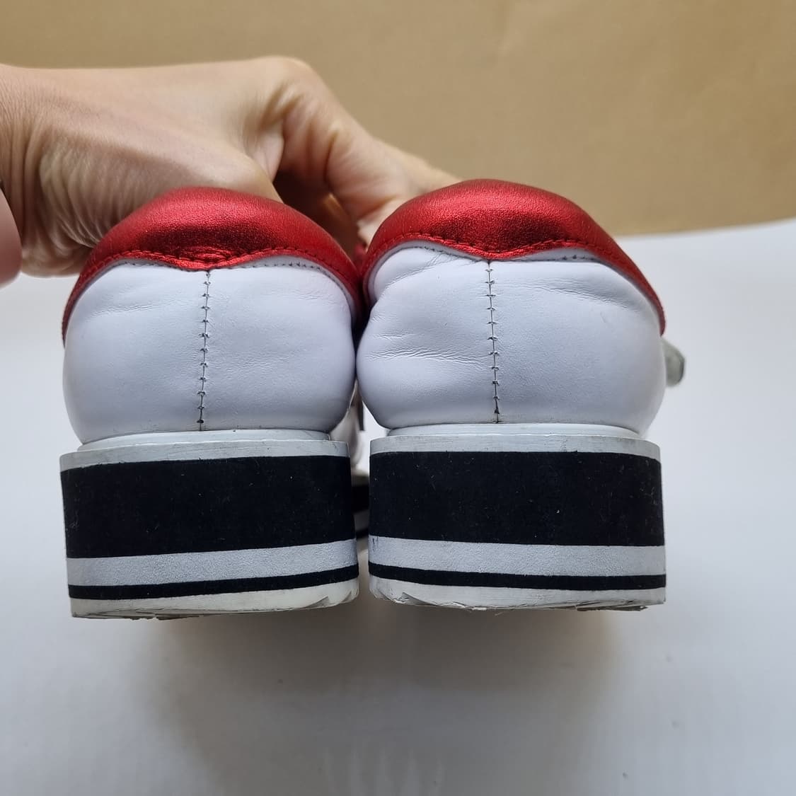 PAA 벨크로 여성스니커즈240 굽4 상품이미지4