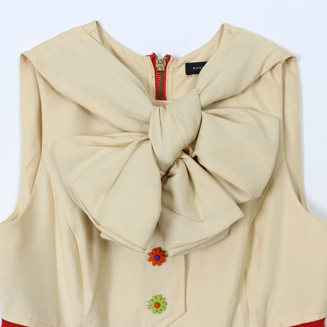 마크제이콥스 리본 배색 나시 원피스 상품이미지6