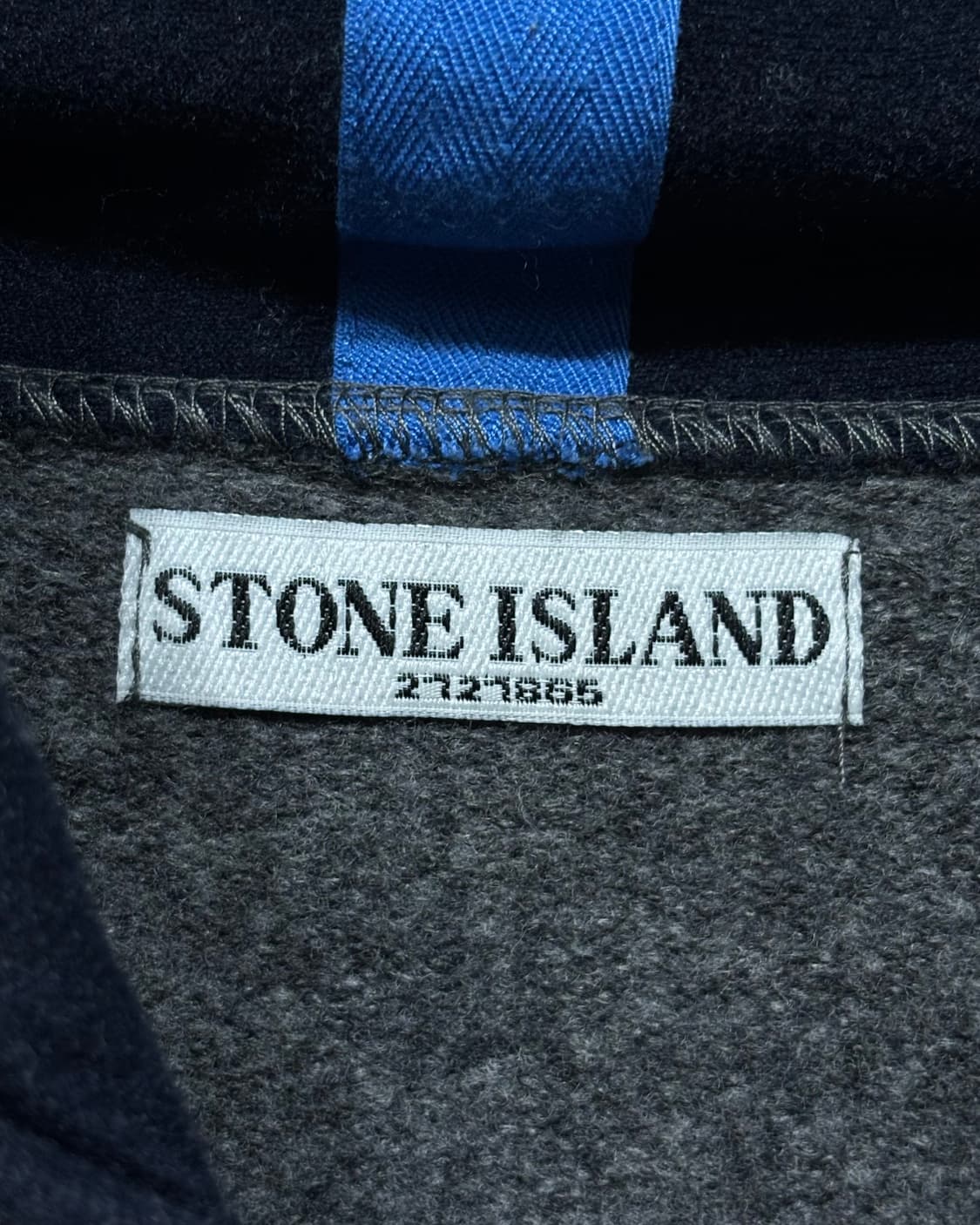Stone-Island 스톤 아일랜드 차콜컬러 후드니트 상품이미지7