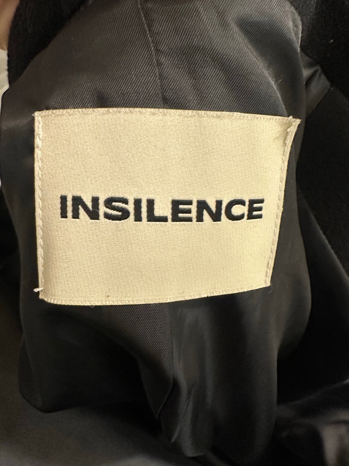 인사일런스 더블 롱 코트 상품이미지6