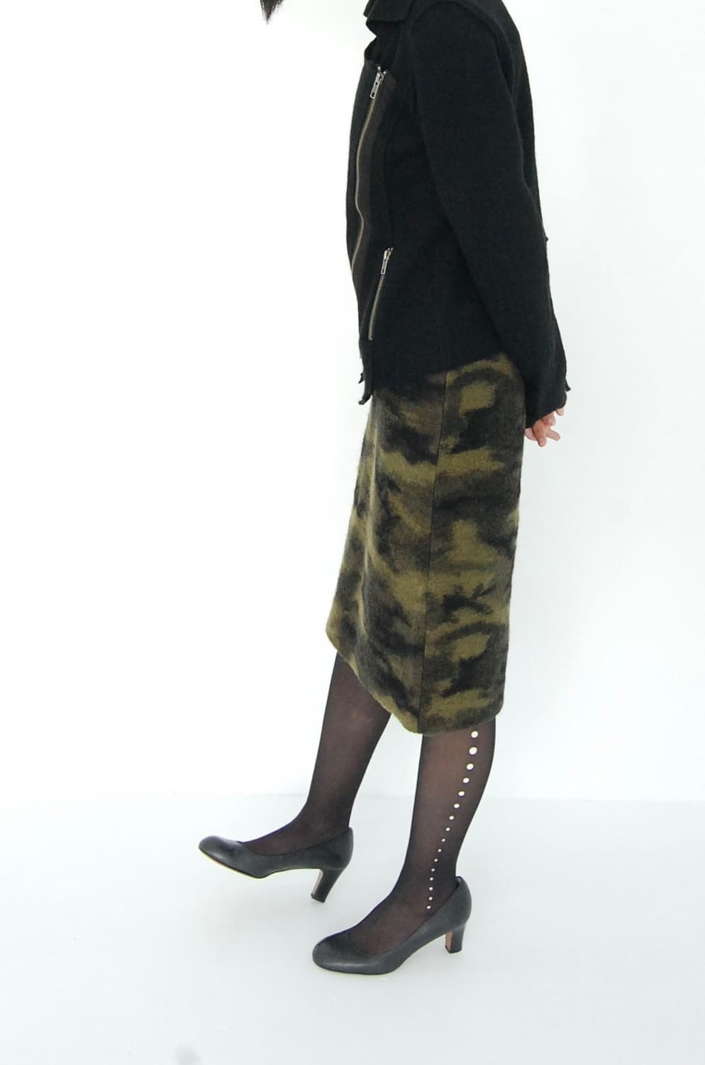 Brahmin wool camo skirt 상품이미지3