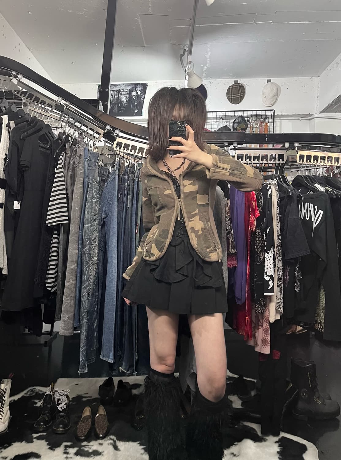 카모패턴 투웨이 자켓 상품이미지1