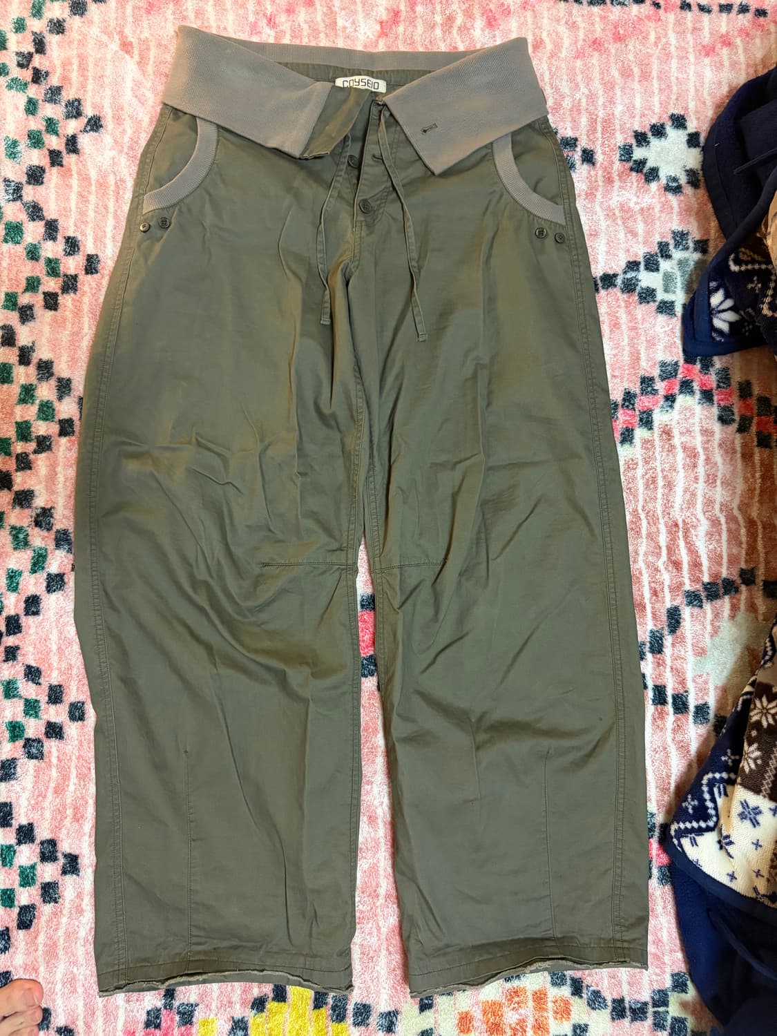 FLOW POLD PANTS KHAKI 0size 상품이미지2