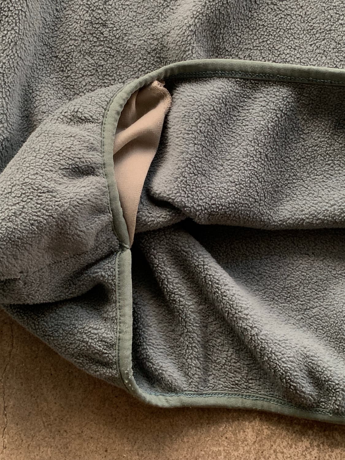 90s 엘엘빈 플리스 스냅 풀오버 상품이미지5