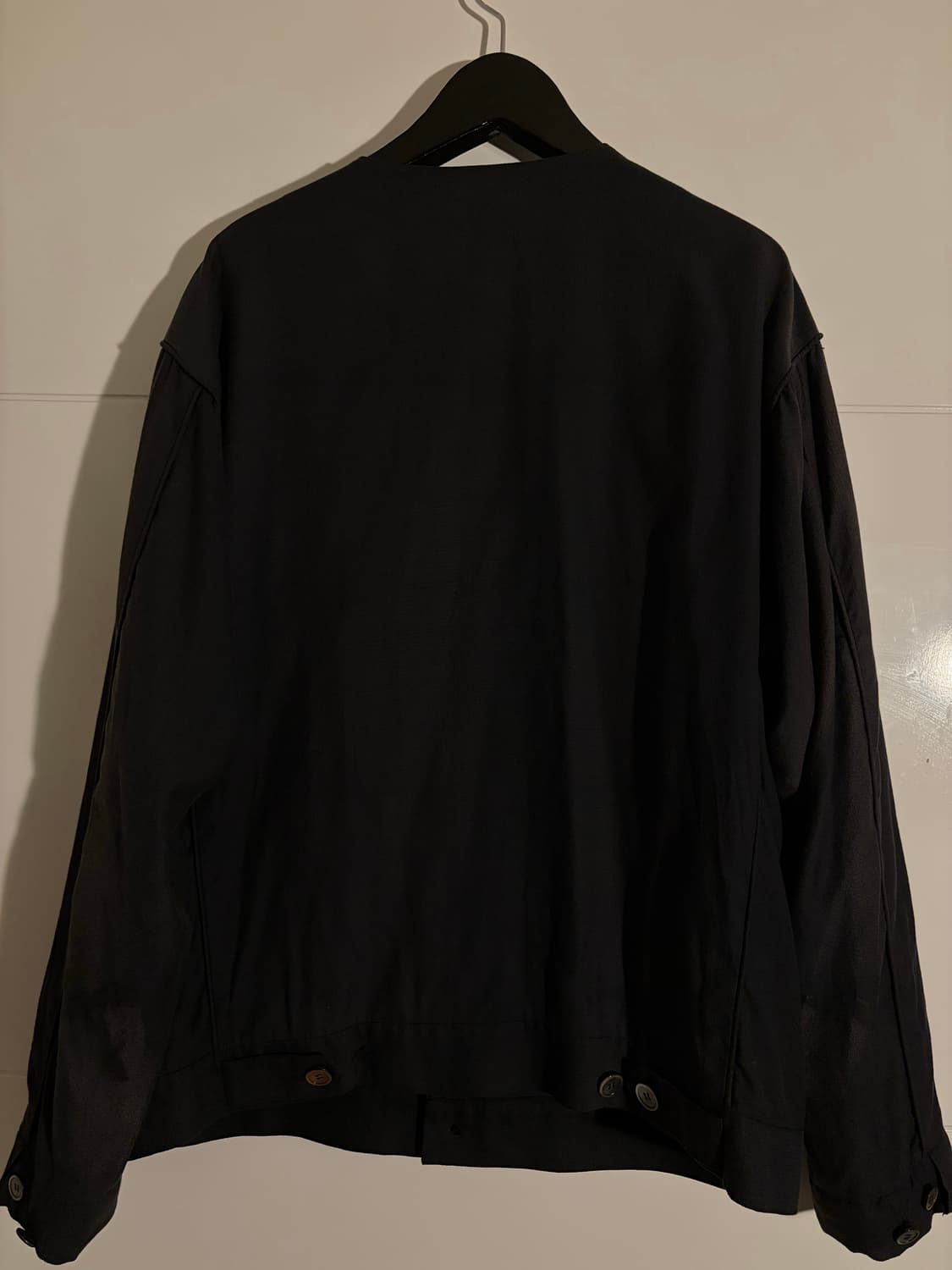 22SS 지용킴 논카라 선페이드 자켓 상품이미지4