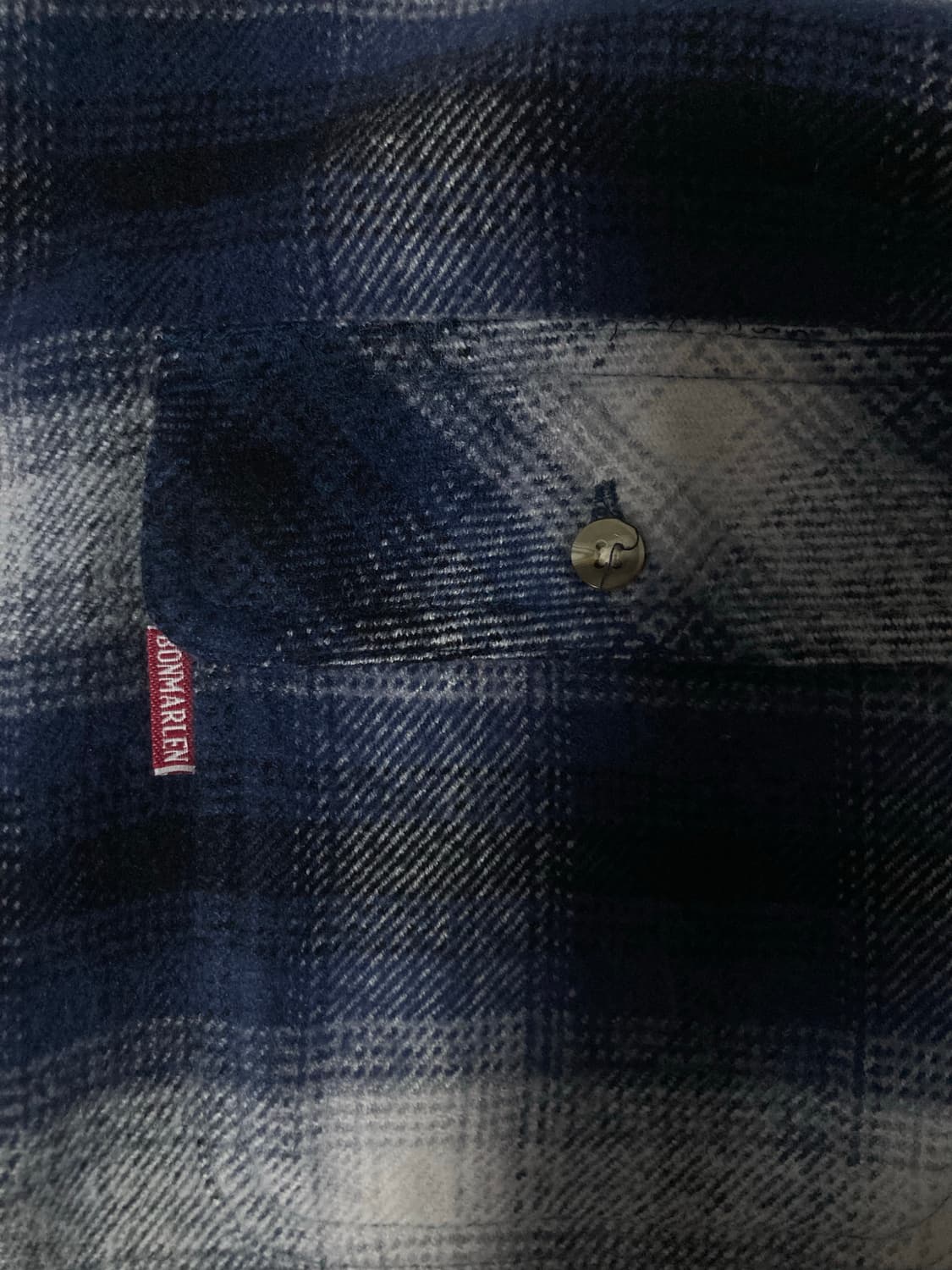 BONMARLEN 빈티지 플란넬 체크셔츠 상품이미지5