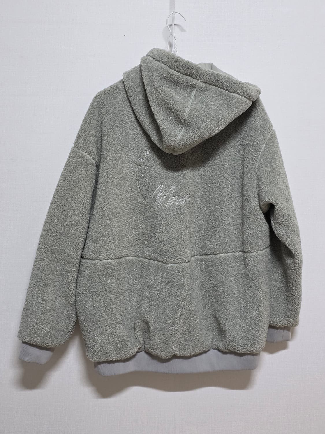 뉴발란스 털 후드집업 상품이미지2