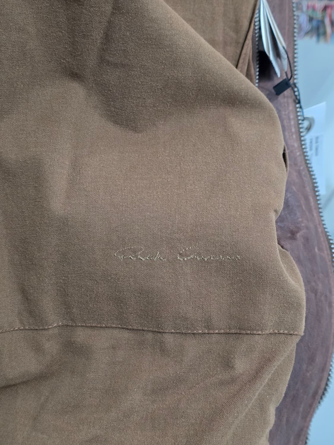 Rick Owens 09FW 'CURST' lamb skin jacket 상품이미지10