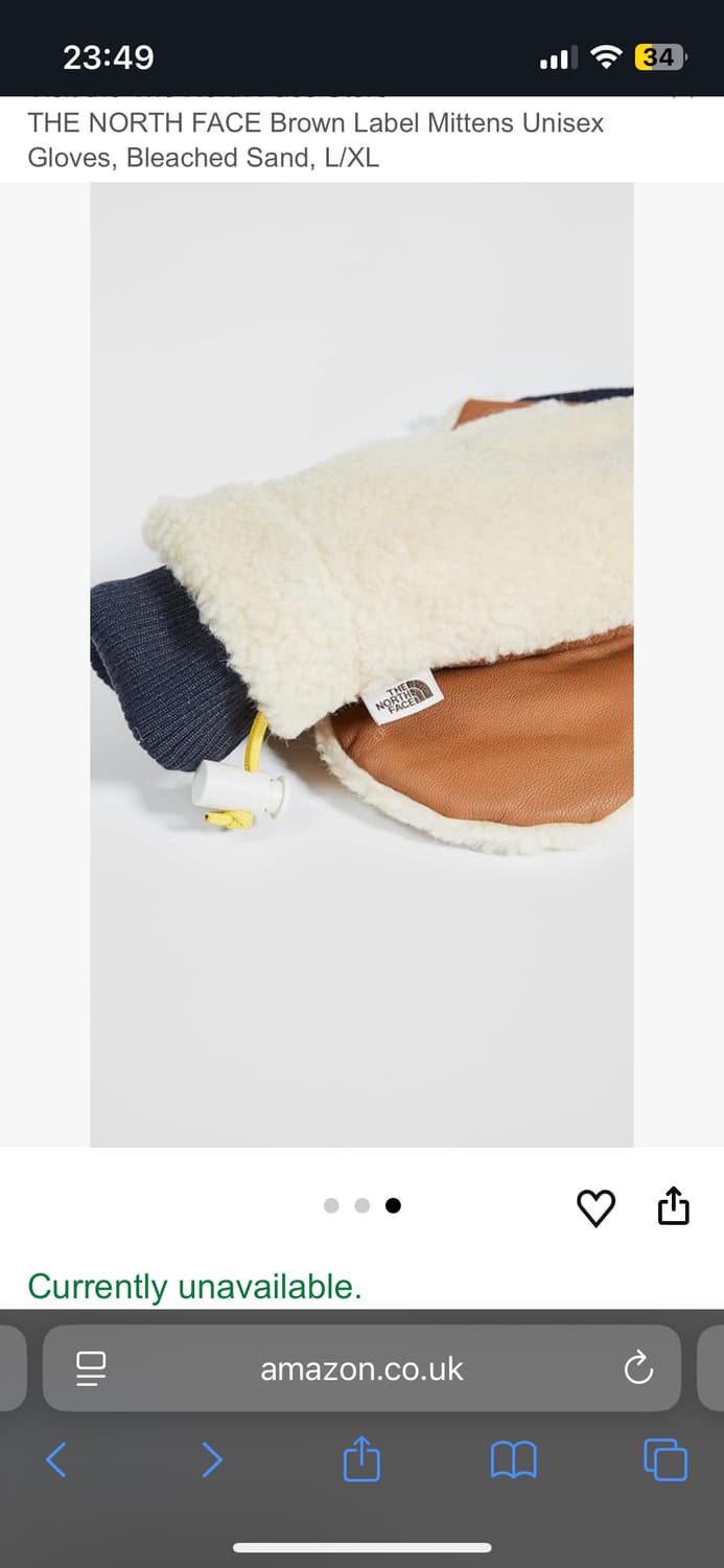 The North face brownlabel gloves노스페이스장갑 상품이미지6