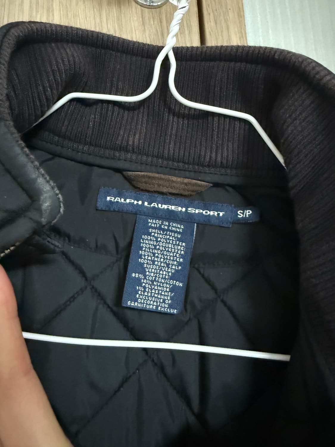 폴로 패딩 조끼 상품이미지2