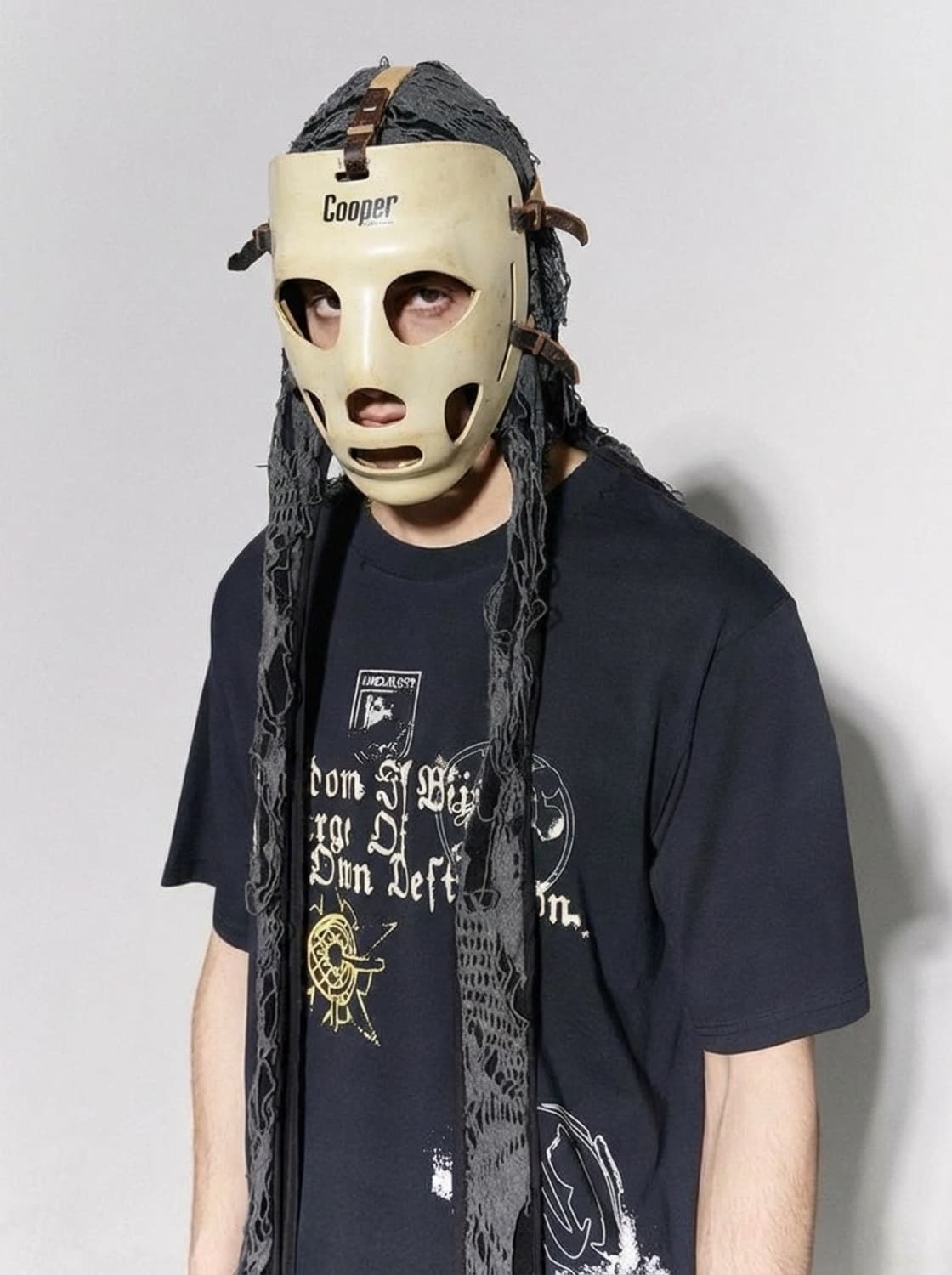 ( 희귀)조슈아자말 / cooper 빈티지 아이스하키 마스크 상품이미지1