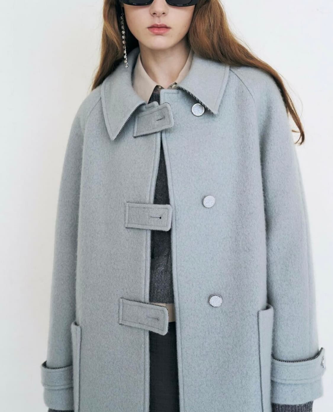 새상품 마론에디션 하프코트 상품이미지1