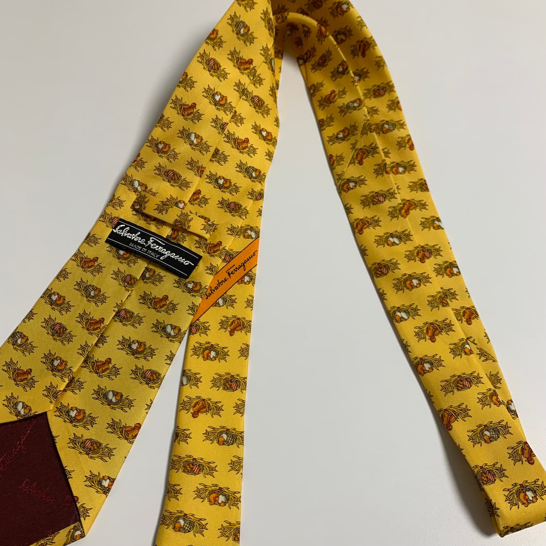 살바토레 페레가모(Ferragamo) 혼주넥타이 명품 최상급 A+ 상품이미지9