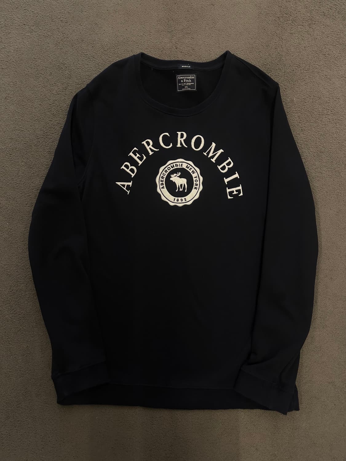 아베크롬비 빈티지 로고 슬리브 처분  상품이미지1