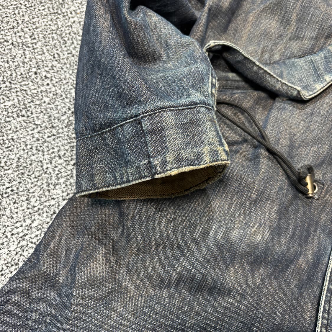 리바이스 2004s 무빙 온 m-51 피쉬테일 데님 파카 (L) 상품이미지3