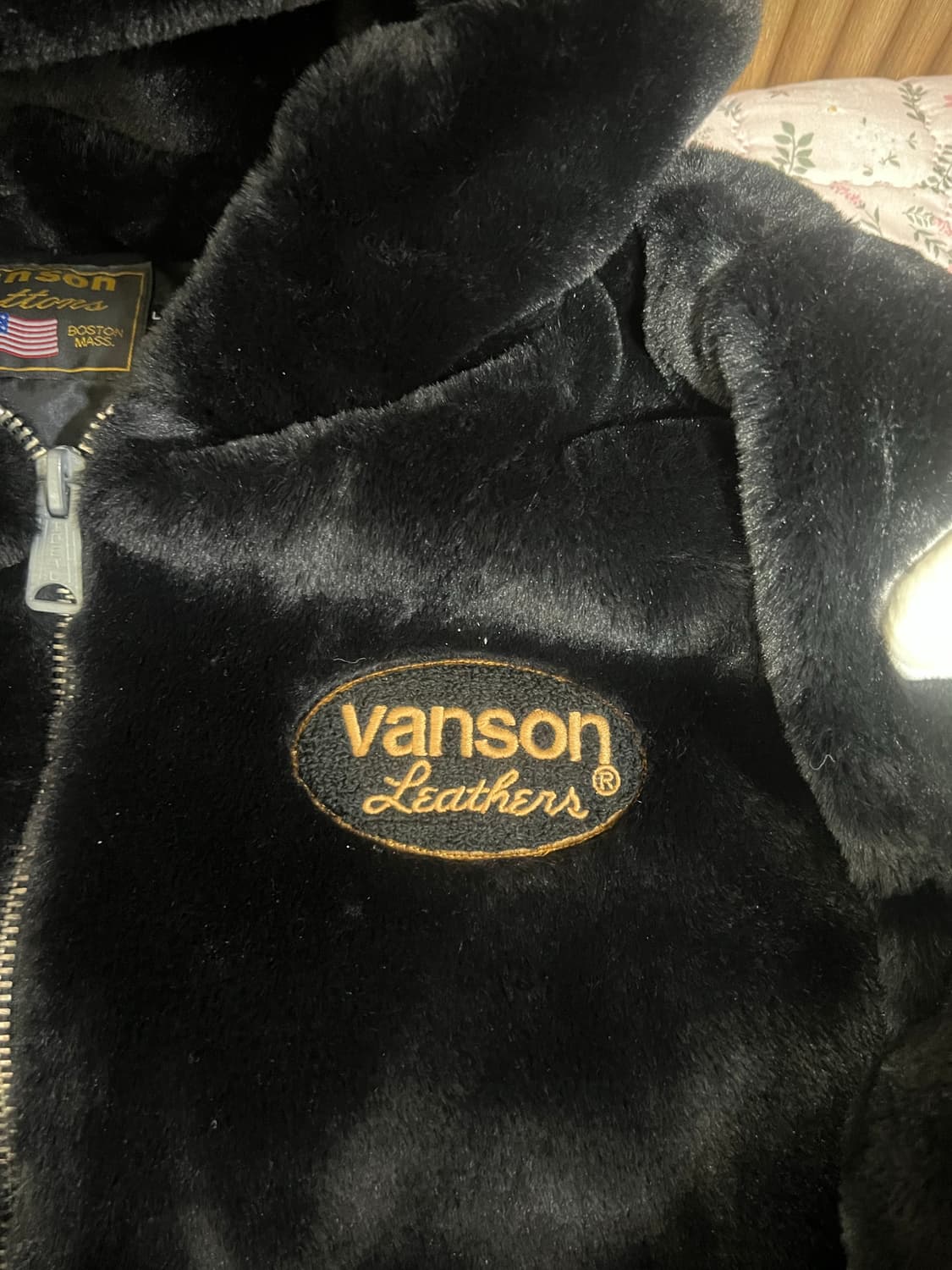 Vanson Leathers 벤슨 스컬 퍼 자켓 상품이미지2