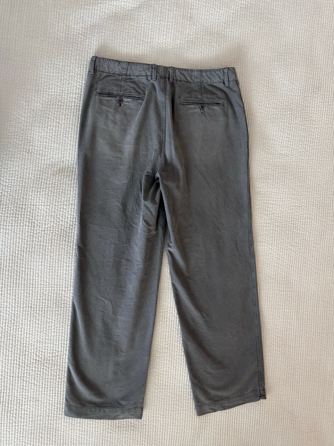 포터리(Pottery)스테디셀러 라이트 몰스킨 루즈드 테이퍼드 팬츠 상품이미지10