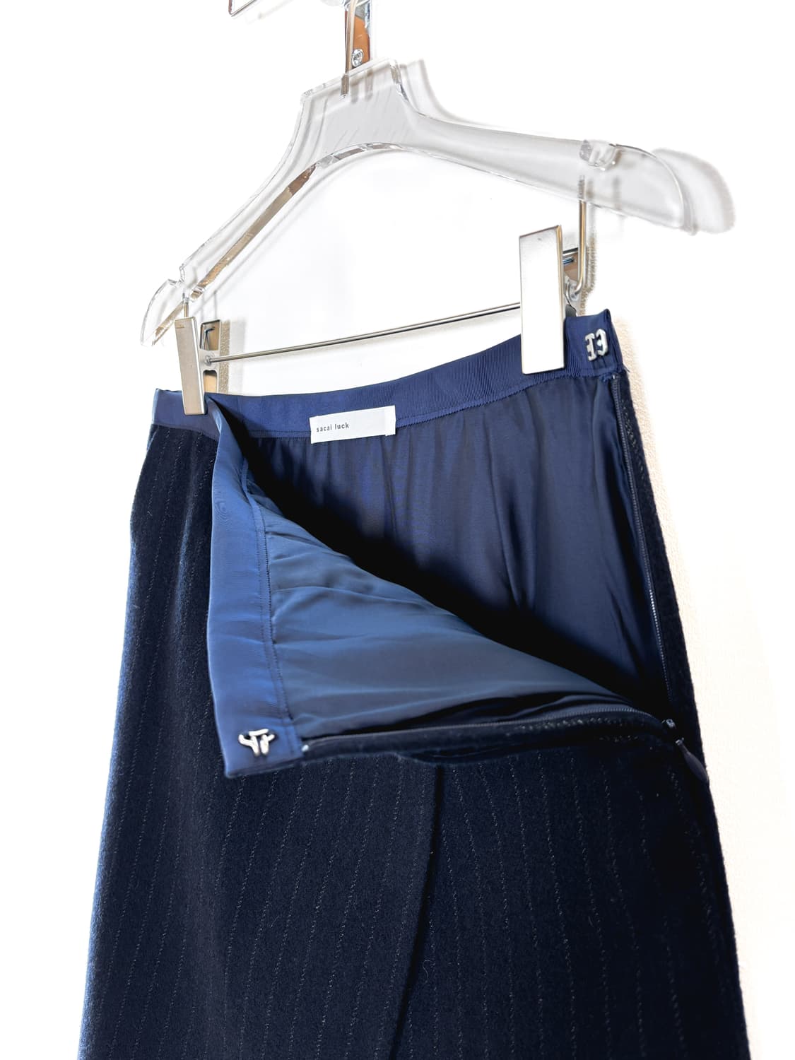 사카이 럭 레이스 울 스커트 상품이미지7