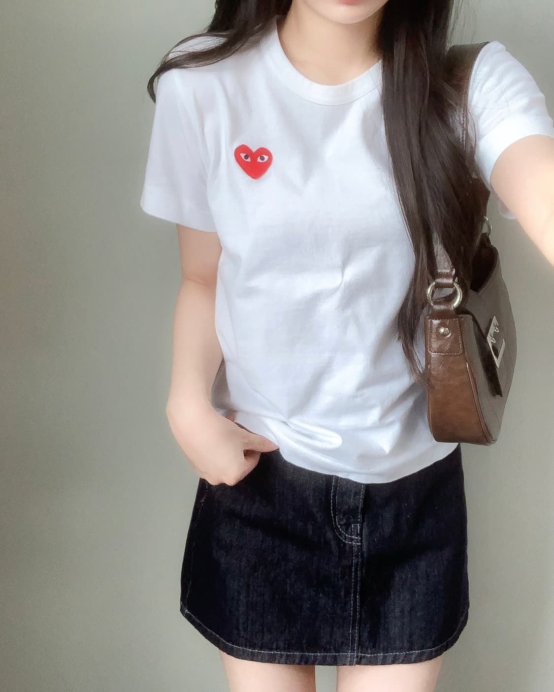 꼼데가르송 반팔티 상품이미지1