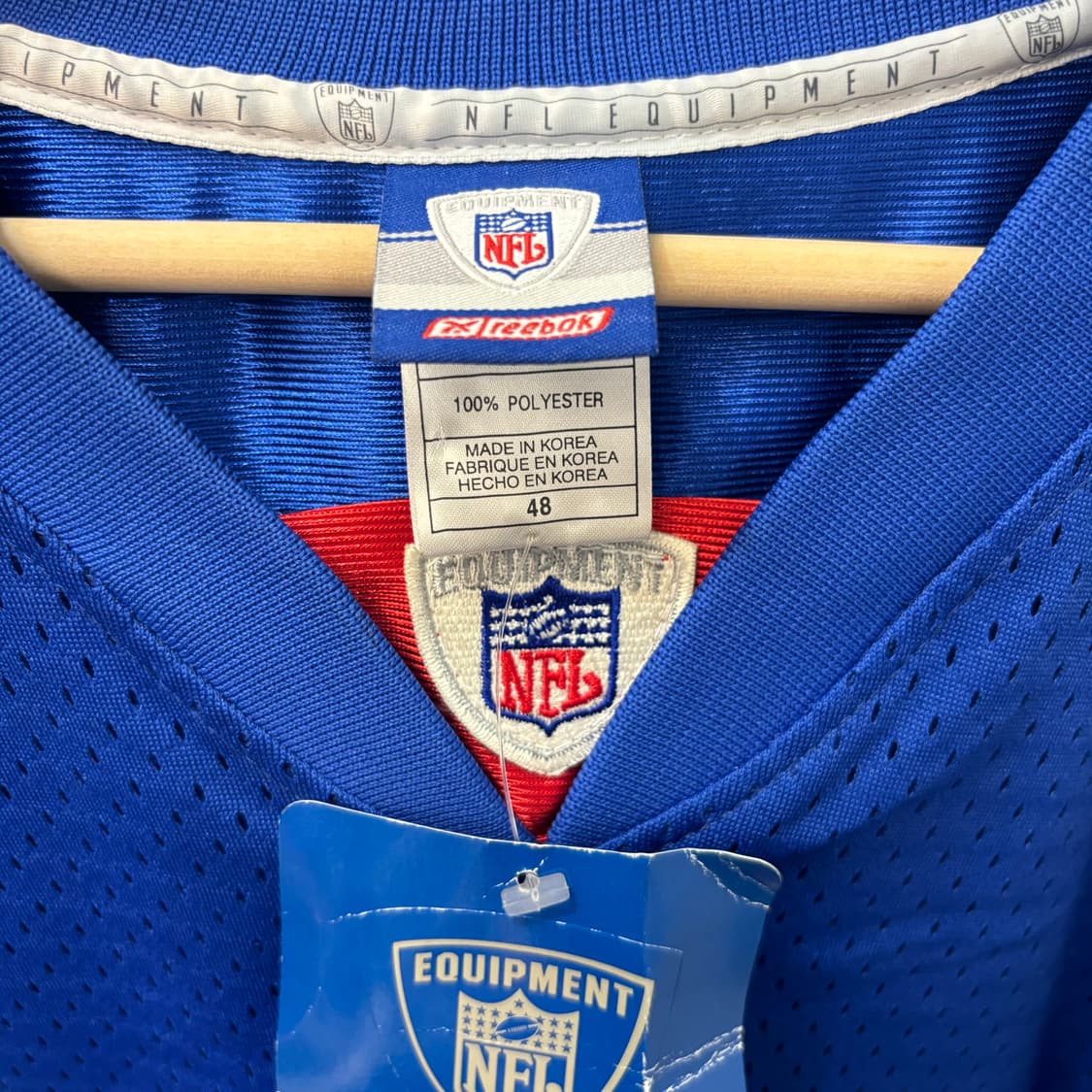 NFL X 리복 뉴욕 자이언츠 유니폼 져지 XL 상품이미지7