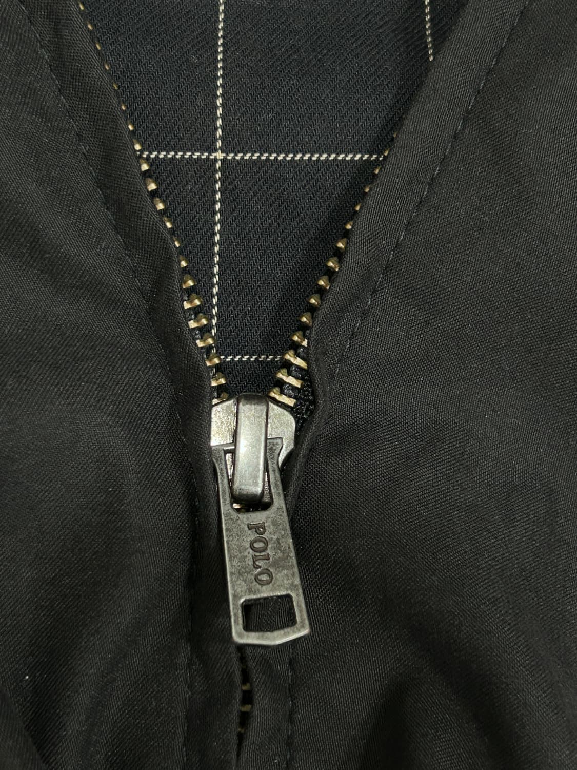 [S] 폴로랄프로렌 폴리쉘 스윙탑 블루종 자켓 남성 S사이즈 블랙 상품이미지7