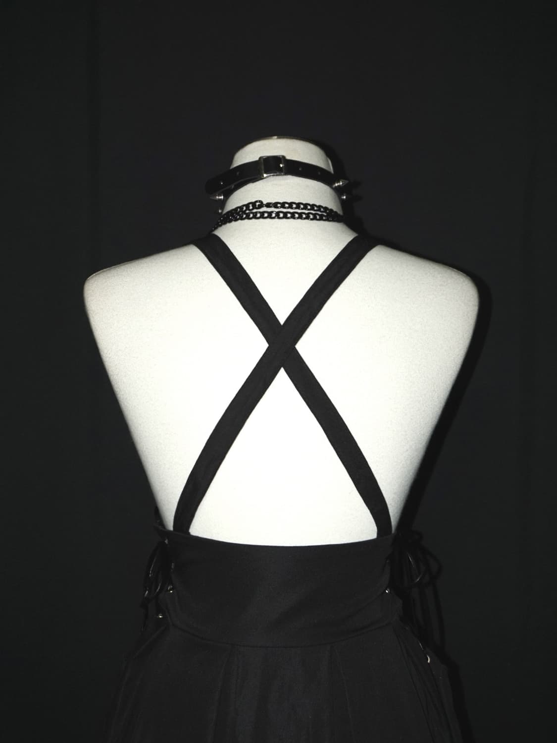 gothic side corset skirt  상품이미지8