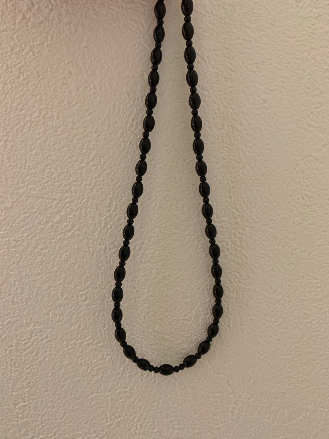 black soybean onyx necklace 상품이미지7