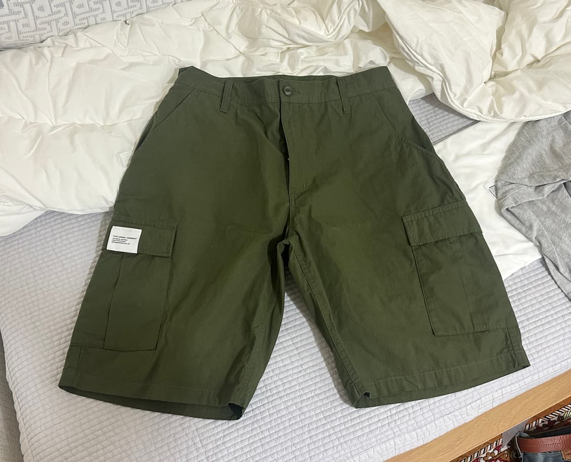 네이버후드 카고 반바지 L 상품이미지1