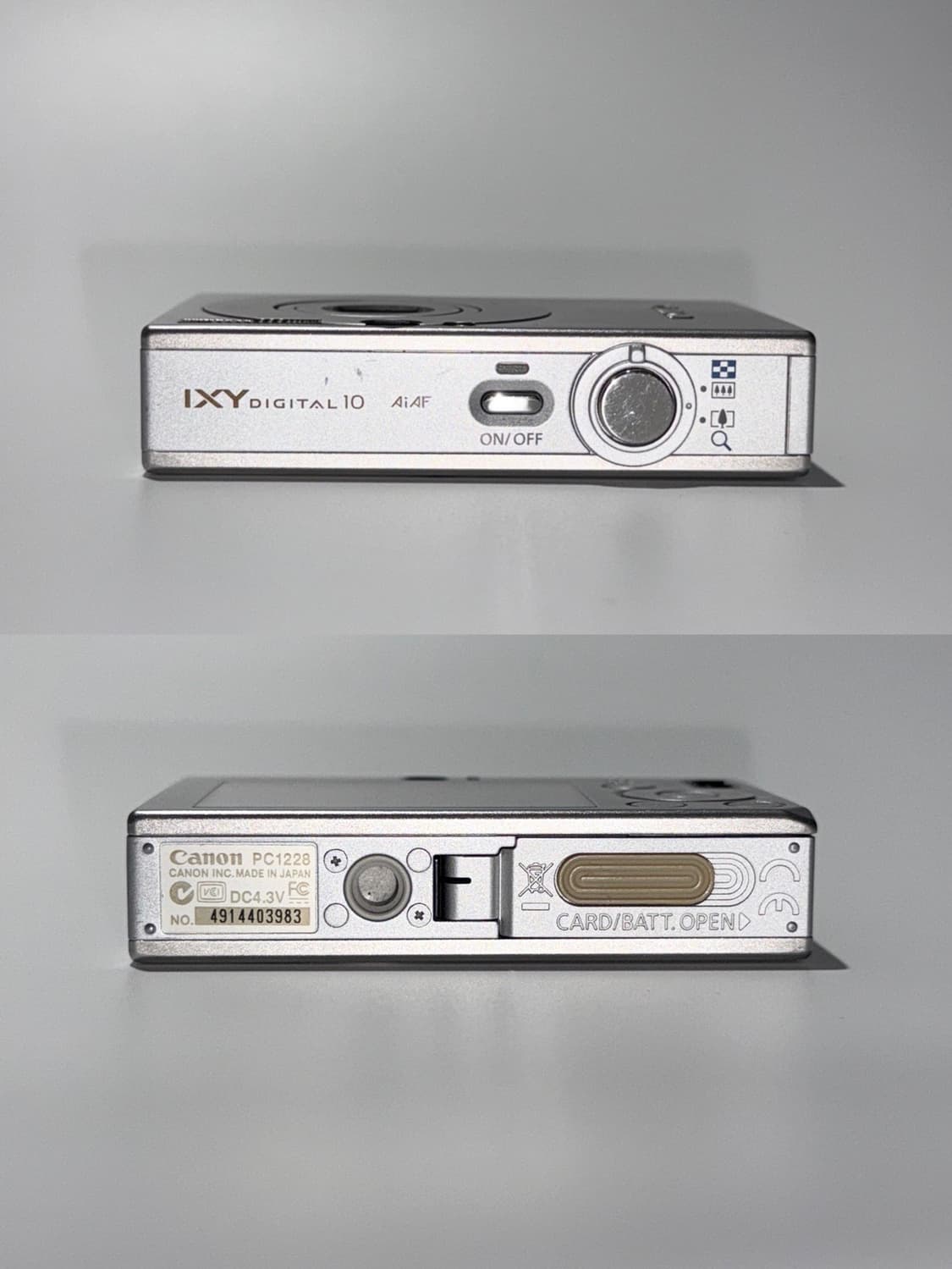 [풀구성!] 캐논 익시 ixy 10 (익서스 ixus 70) 실버 디카 상품이미지10