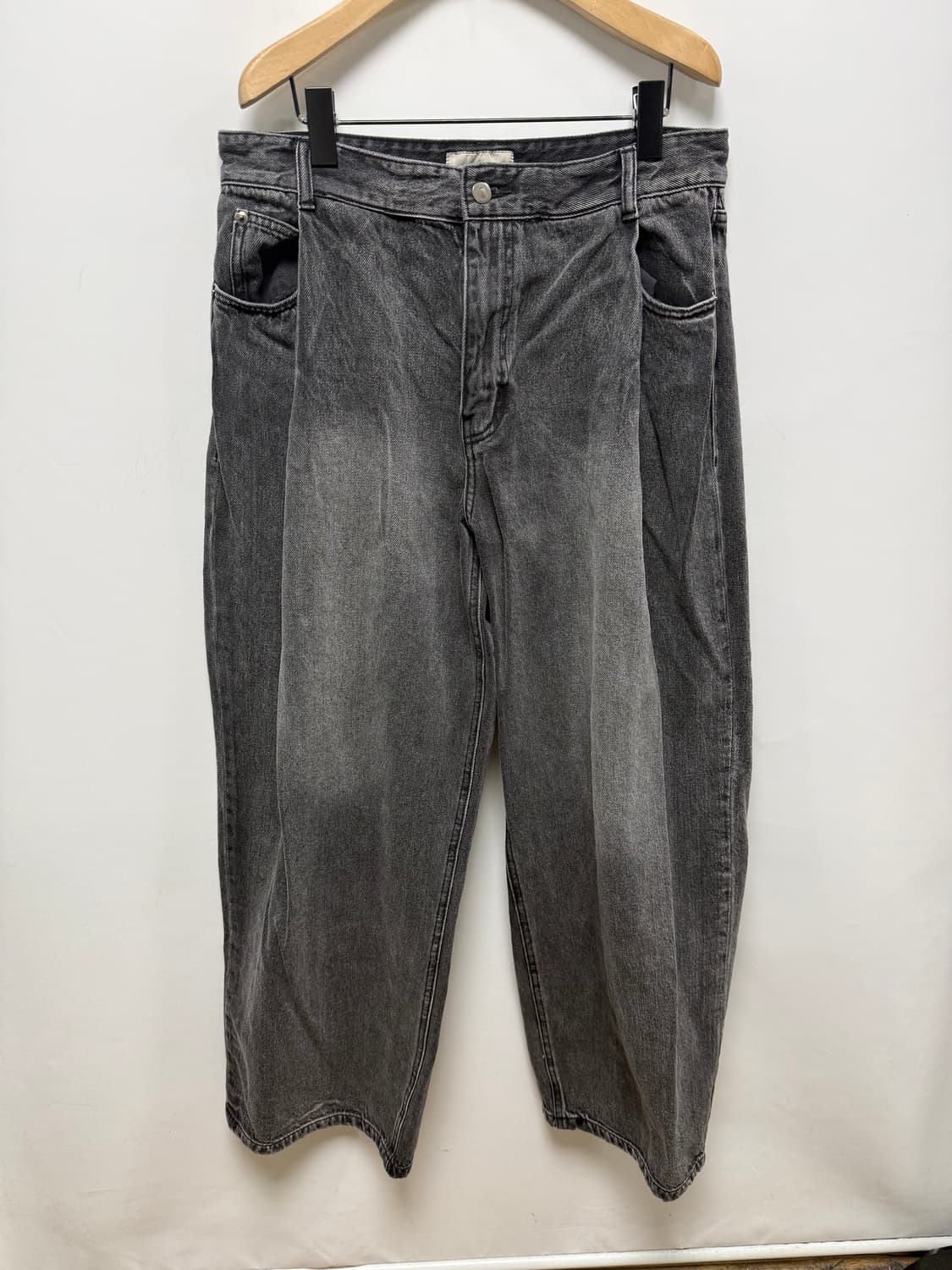 비긴 202 와이드 데님팬츠 상품이미지1