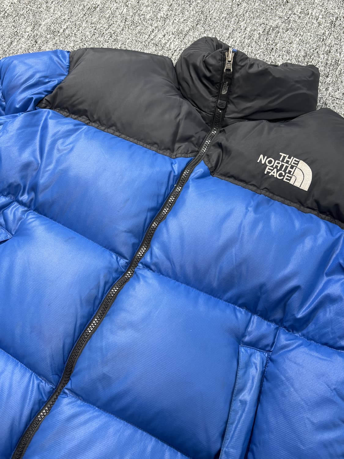 노스페이스 블루 눕시 다운 패딩 L 상품이미지2