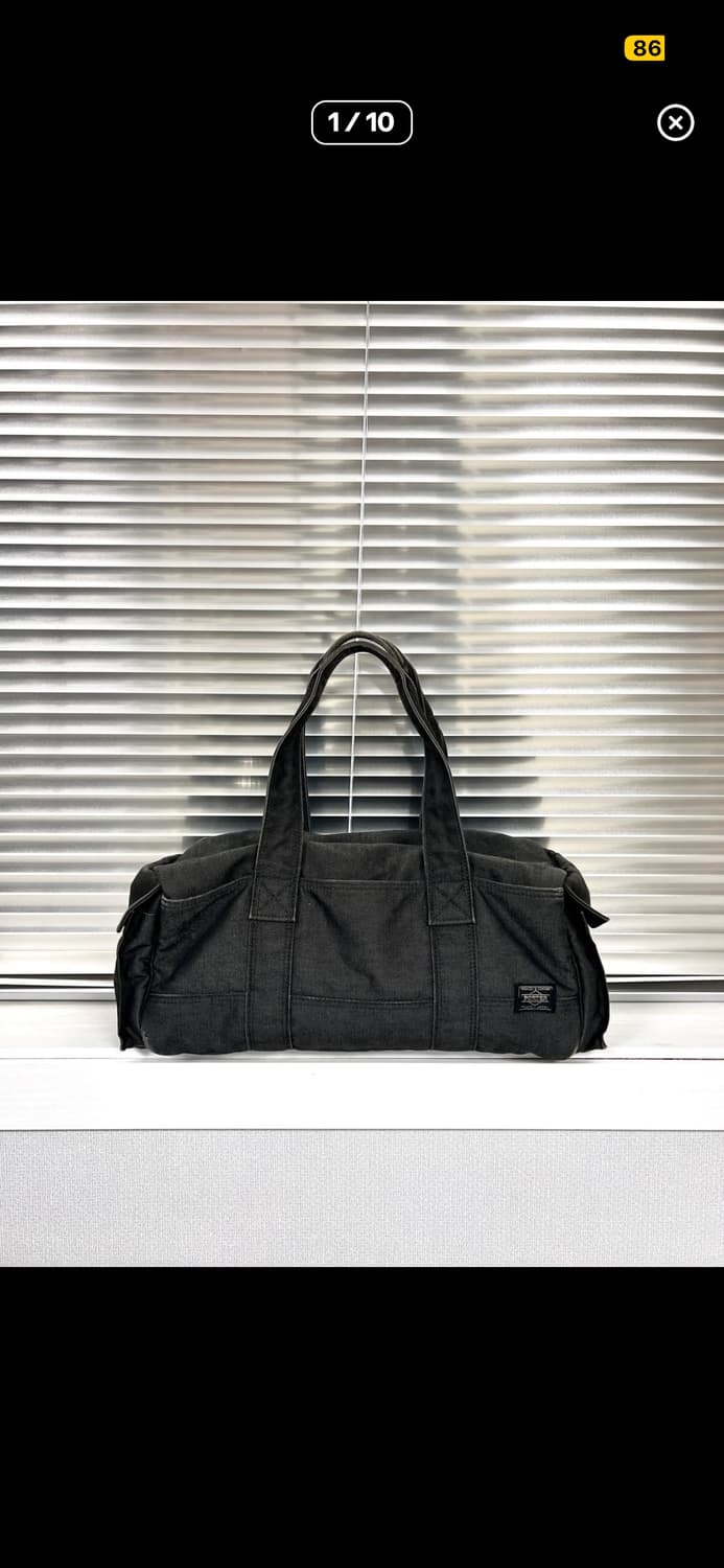 PORTER SMOKY - BOSTON BAG L (Black) 상품이미지1